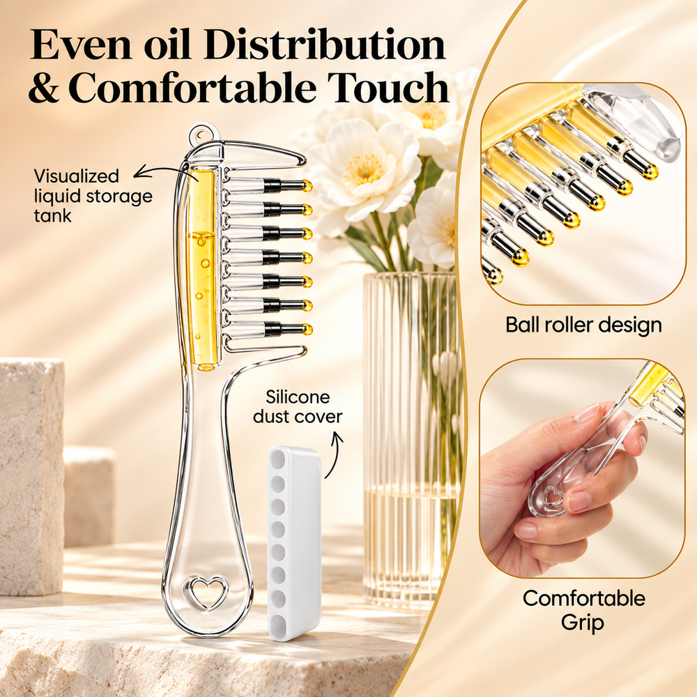Hair oil applicator