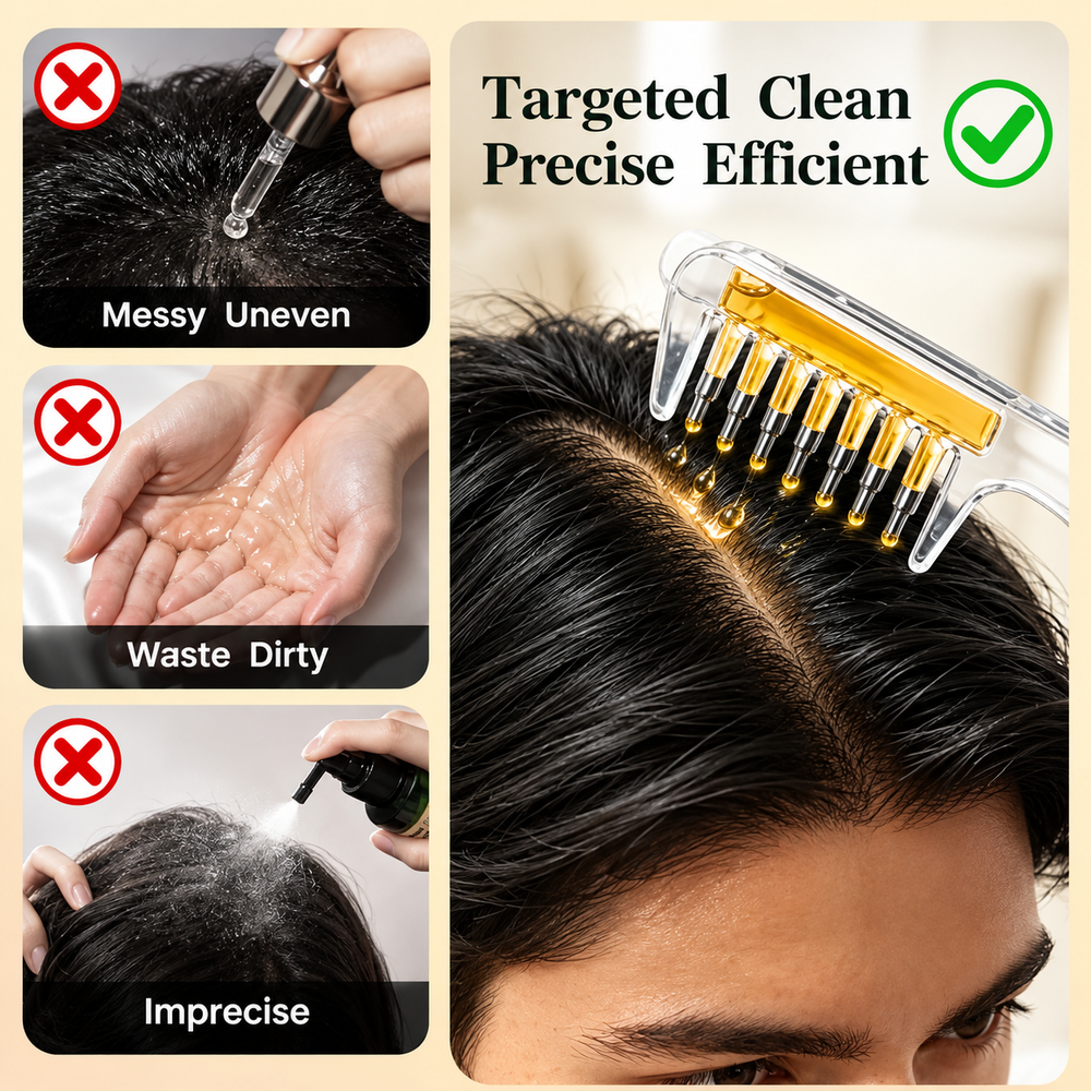 Hair oil applicator